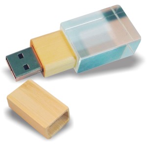 Pen Drive De Vidro Ecológico 4gb PEC17